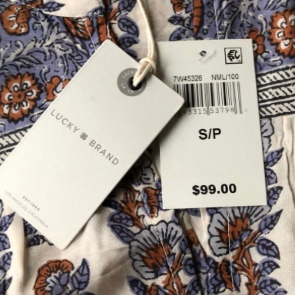 Lucky Brand Rami Boho top - Picture 6 of 7